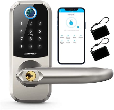 smart lock card|best smart door locks residential.